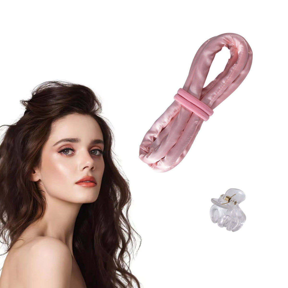 Luxuriöses Satin-Haar-Wickelband