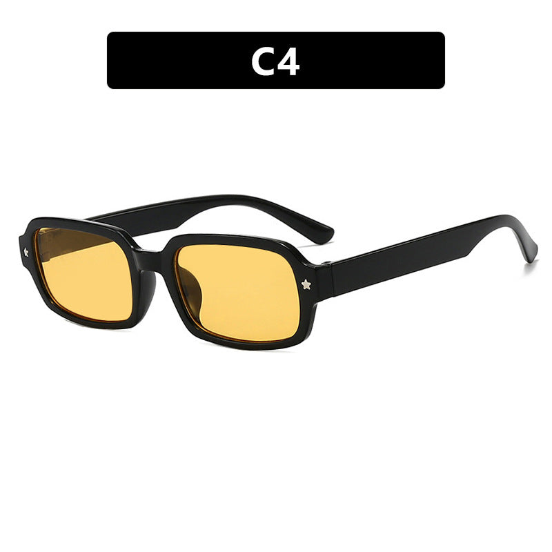 Damen modische Rechtecksonnenbrille mit herausragendem Design und schützendem UV-Filter Brehn