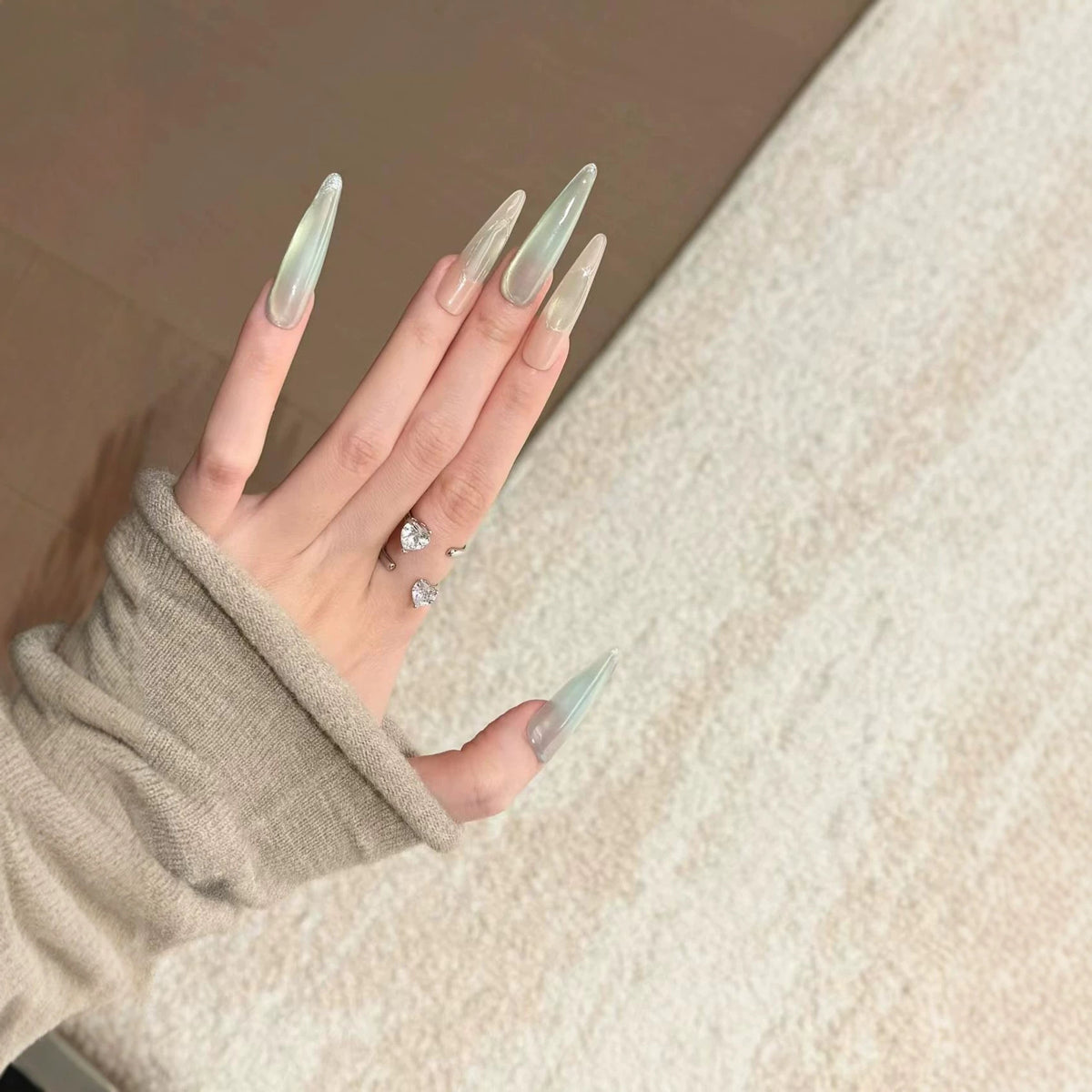 Stiletto Press-On Nagelverstärkungen