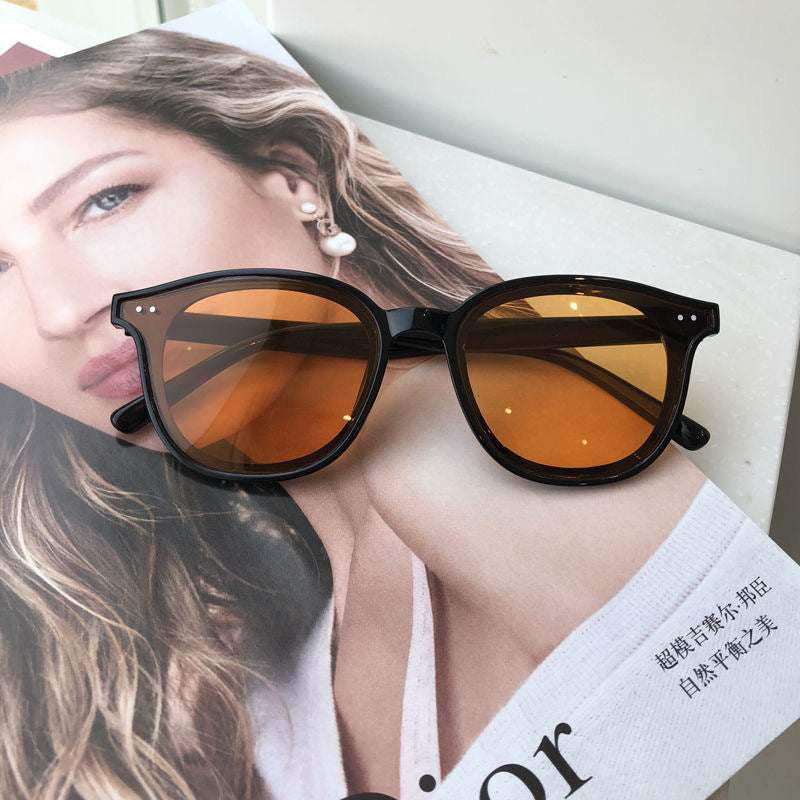 Damen Retro Cat Eye Sonnenbrille Brehn