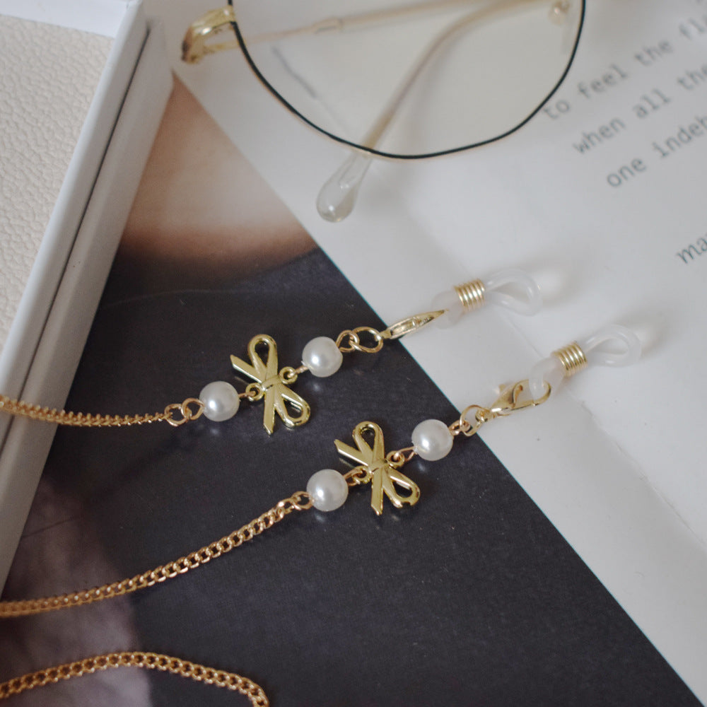 Elegante mit Perlen akzentuierte Brillenketten Brehn 1786692339