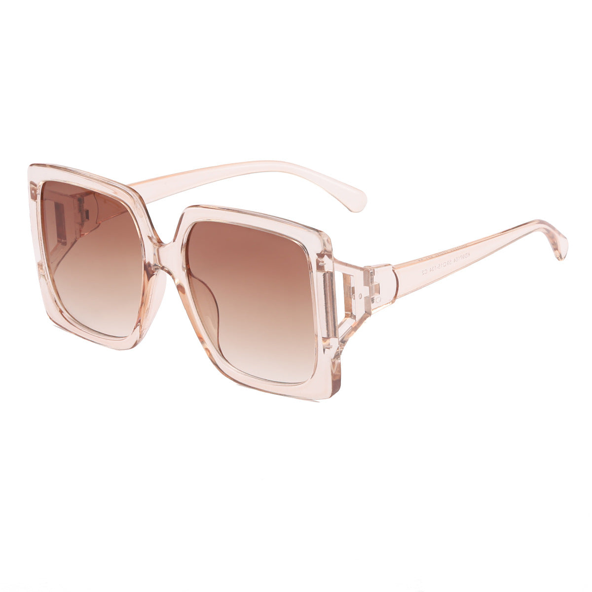 Damen modische oversized Sonnenbrille mit Gradient-Gläsern Brehn