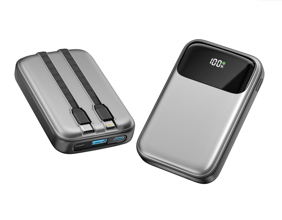 Kompakte Powerbank mit Intelligenter Led-Anzeige Brehn