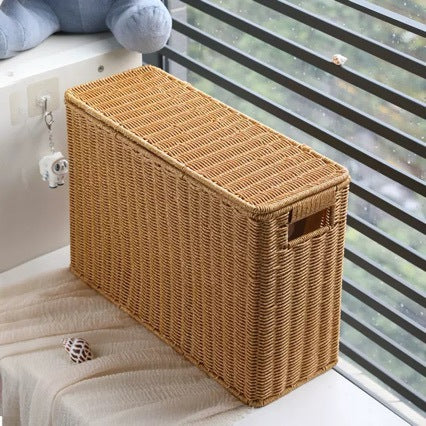 Unisex dekorative Rattan Aufbewahrungskiste Brehn
