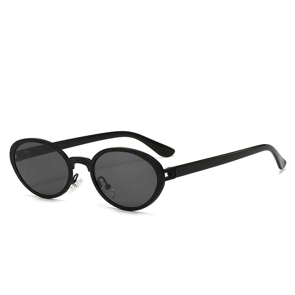 Damen Glamouröse Sonnenbrille mit luxuriösem Schmuckrahmen Brehn