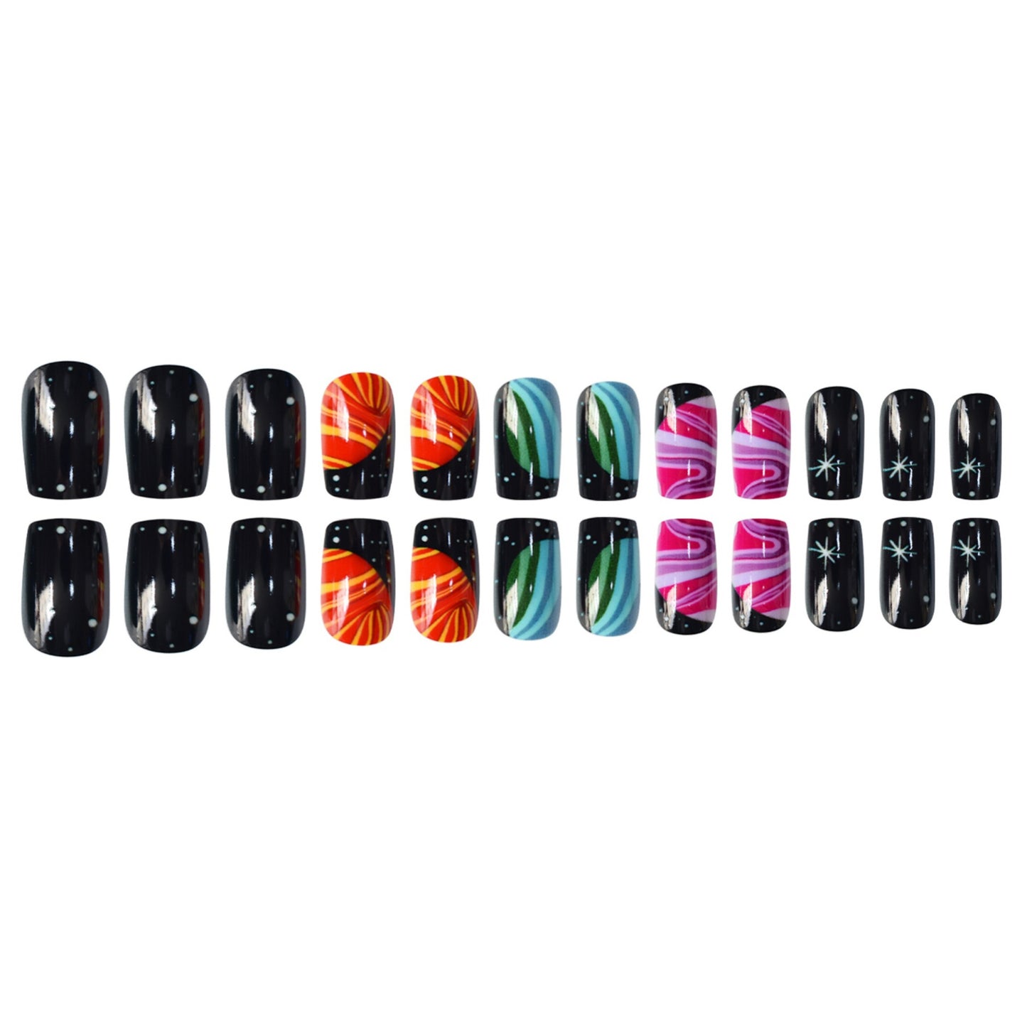 Künstlerisches Fantasie Nagelkunstset Brehn