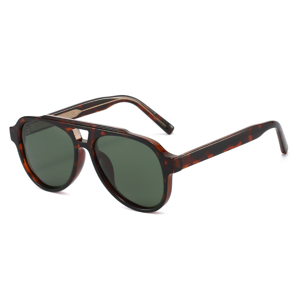 Damen Vintage Sonnenbrille mit hochwertigem UV-Schutz und modischem Schildpatt-Muster Brehn