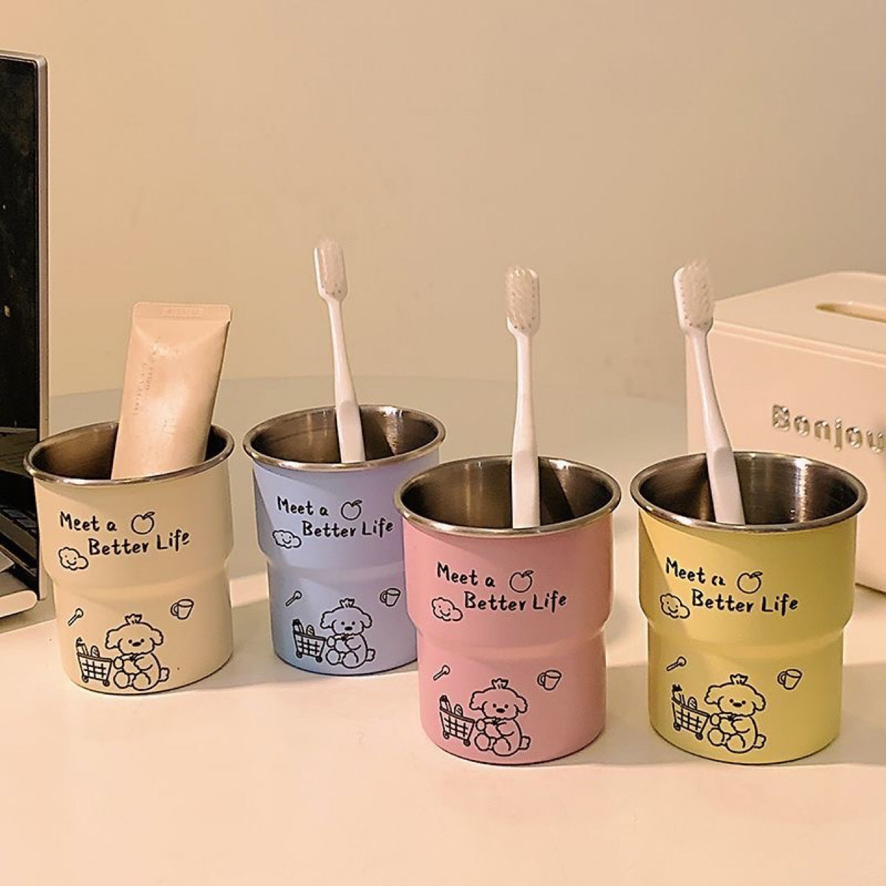Zahnbürstenhalter mit Liebevollem Tierdesign Brehn