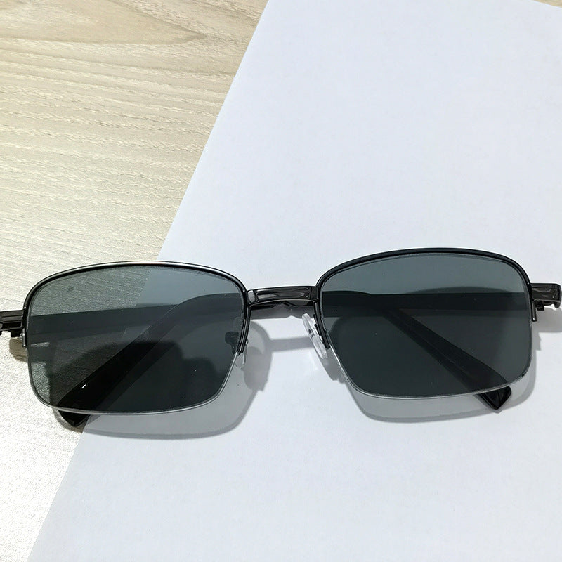 Modische Übergroße Quadrat Sonnenbrille Brehn