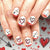 Künstlerische Herz-Themen-Nagelkunst Brehn