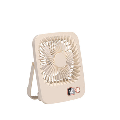 Unisex Tragbarer Tischventilator mit digitaler Anzeige Brehn