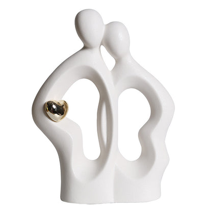 moderne und stilvolle Tischskulptur Brehn