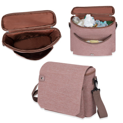 Moderne isolierte Wickeltasche Brehn