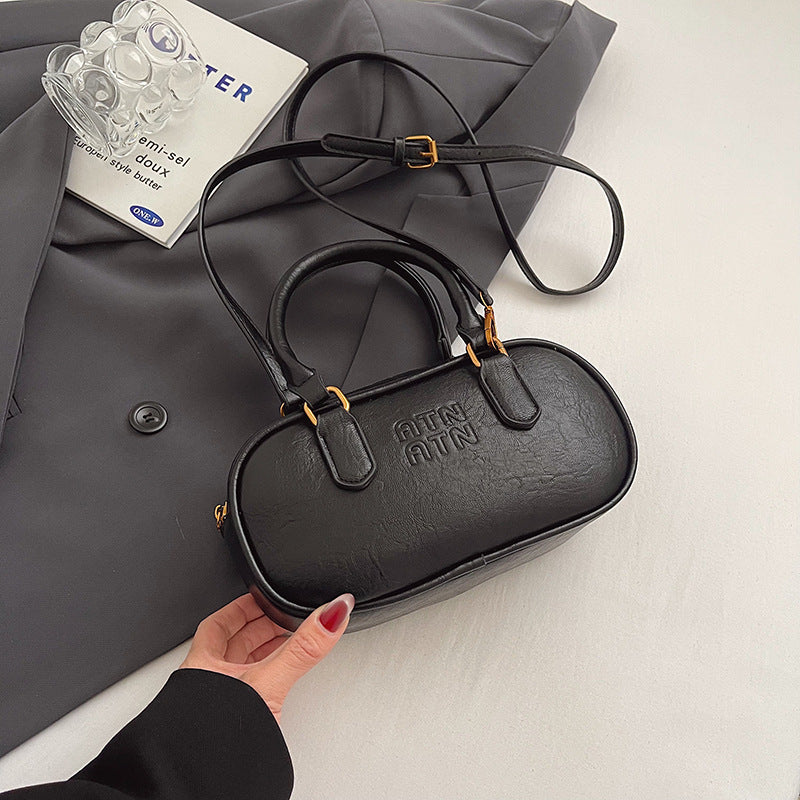 Texturierte Mini-Handtasche Brehn