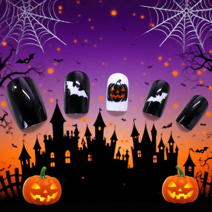 Halloween-Themen Nagelkunst Set Brehn