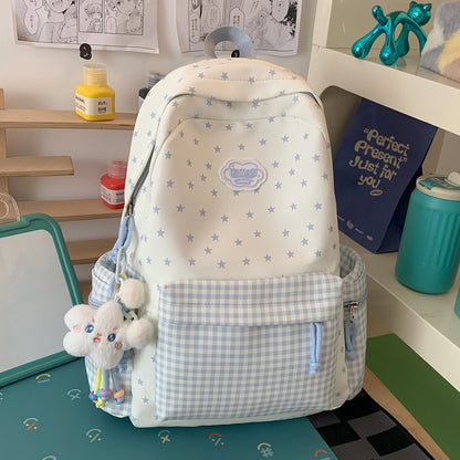 Stylischer Sternen-Print Rucksack Brehn