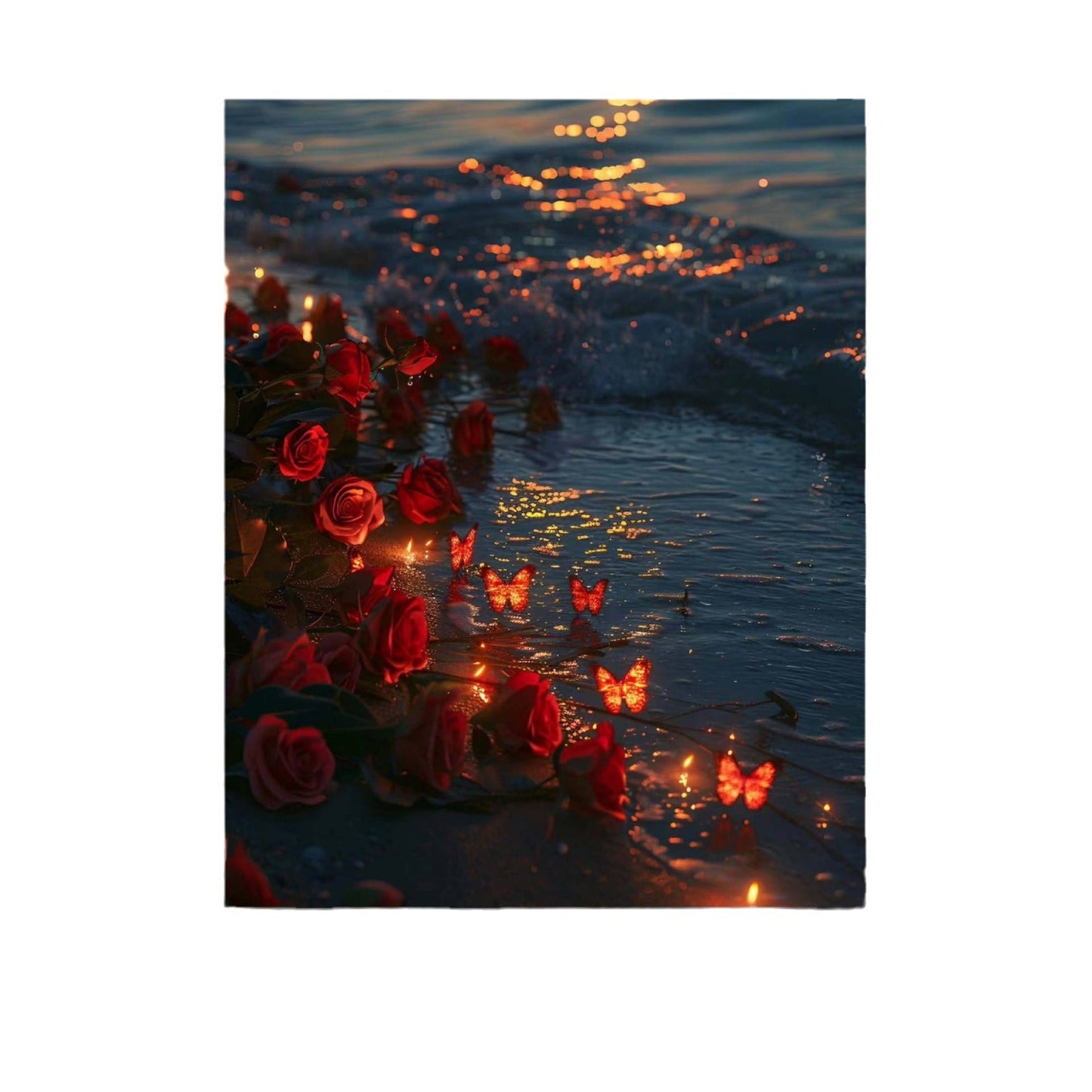 Floral Fantasy Malen nach Zahlen Wandkunst Brehn