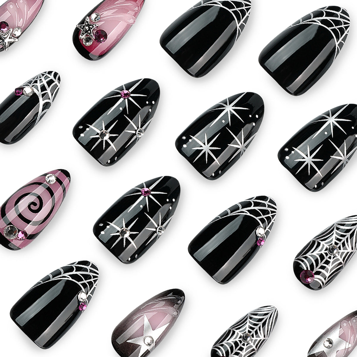 Kunstvolle Halloween Nagelkunst Brehn