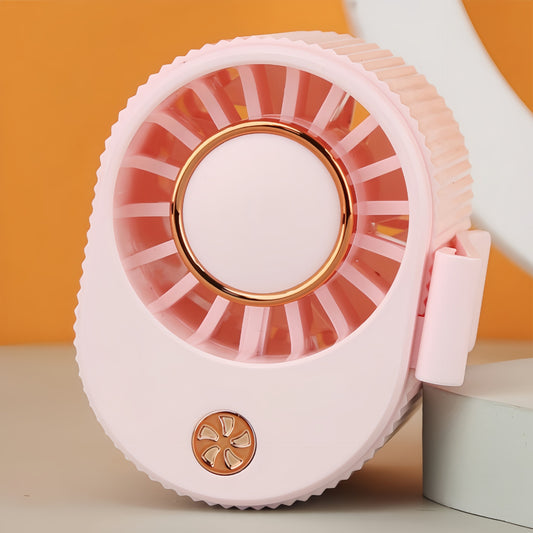 Damen tragbarer Mini-Lüfter mit flexibler Neigung und USB-Anschluss Brehn