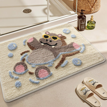 Fun Krokodil Themed Badezimmer Teppich