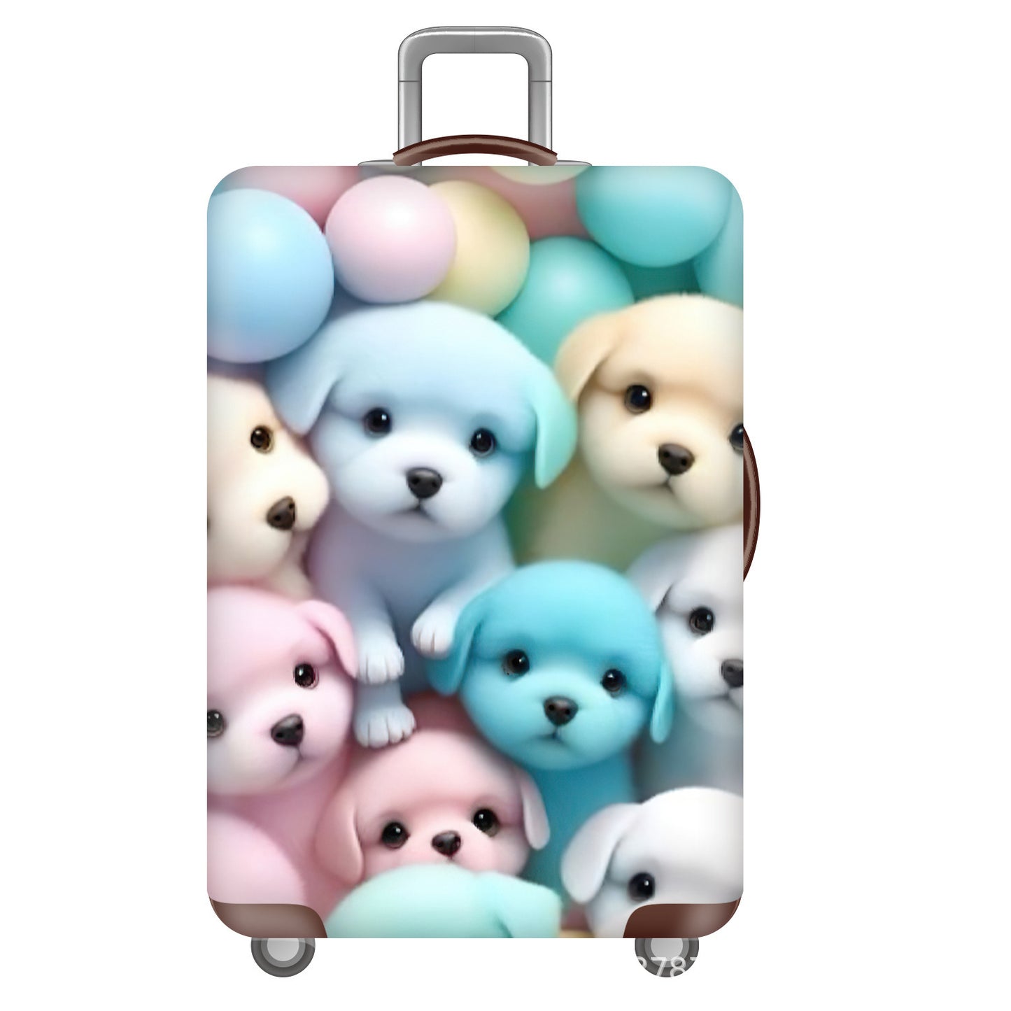Unisex Hartschalenreisekoffer mit süßem Katzenmotiv Brehn