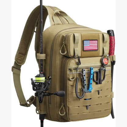 Taktischer Angel-Rucksack Brehn