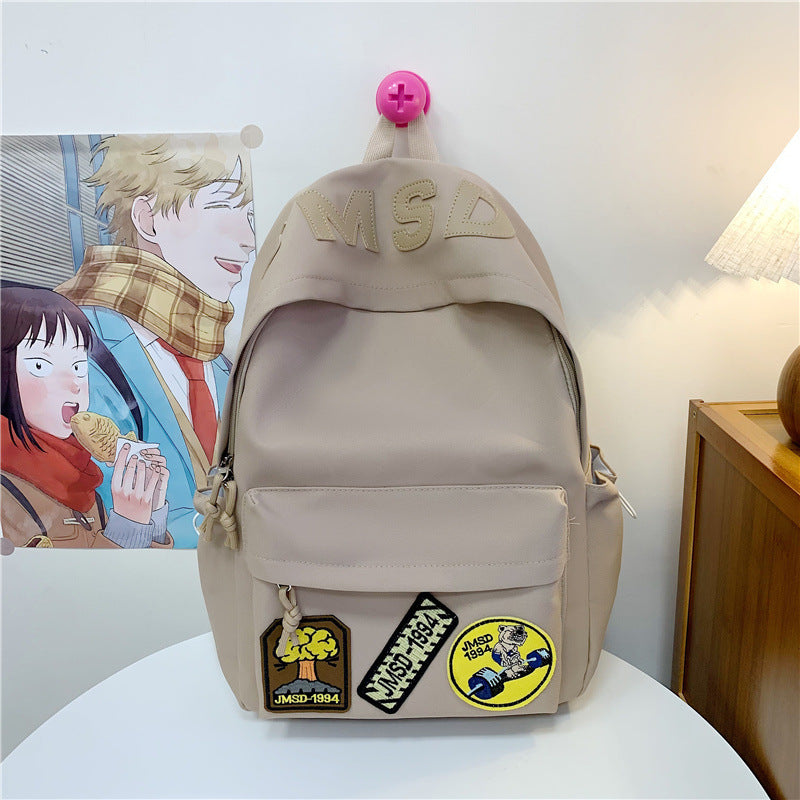 Fun-Themen Patchwork Schulrucksack