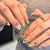 Premium Floral Design Press-On Nails Brehn