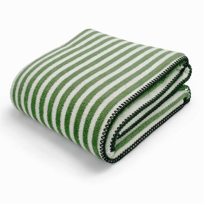 Damen Gemütliche Kuscheldecke mit Streifenmuster Brehn