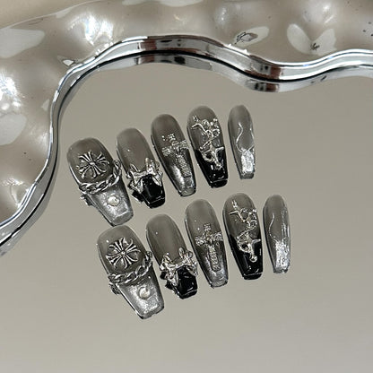 Künstlerisches gotisches Drucknagel-Set