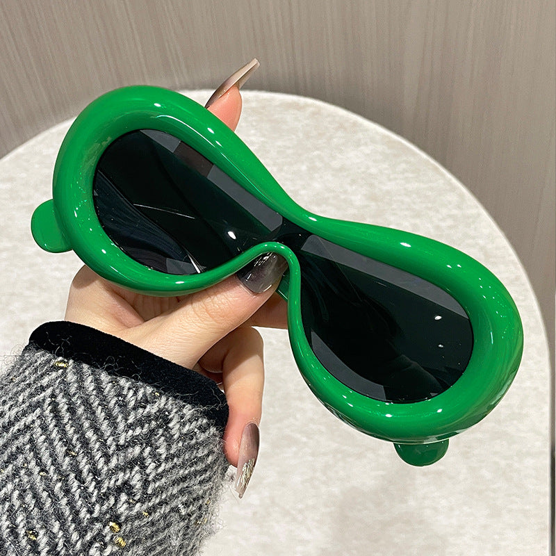 Damen außergewöhnliche Sonnenbrille Brehn