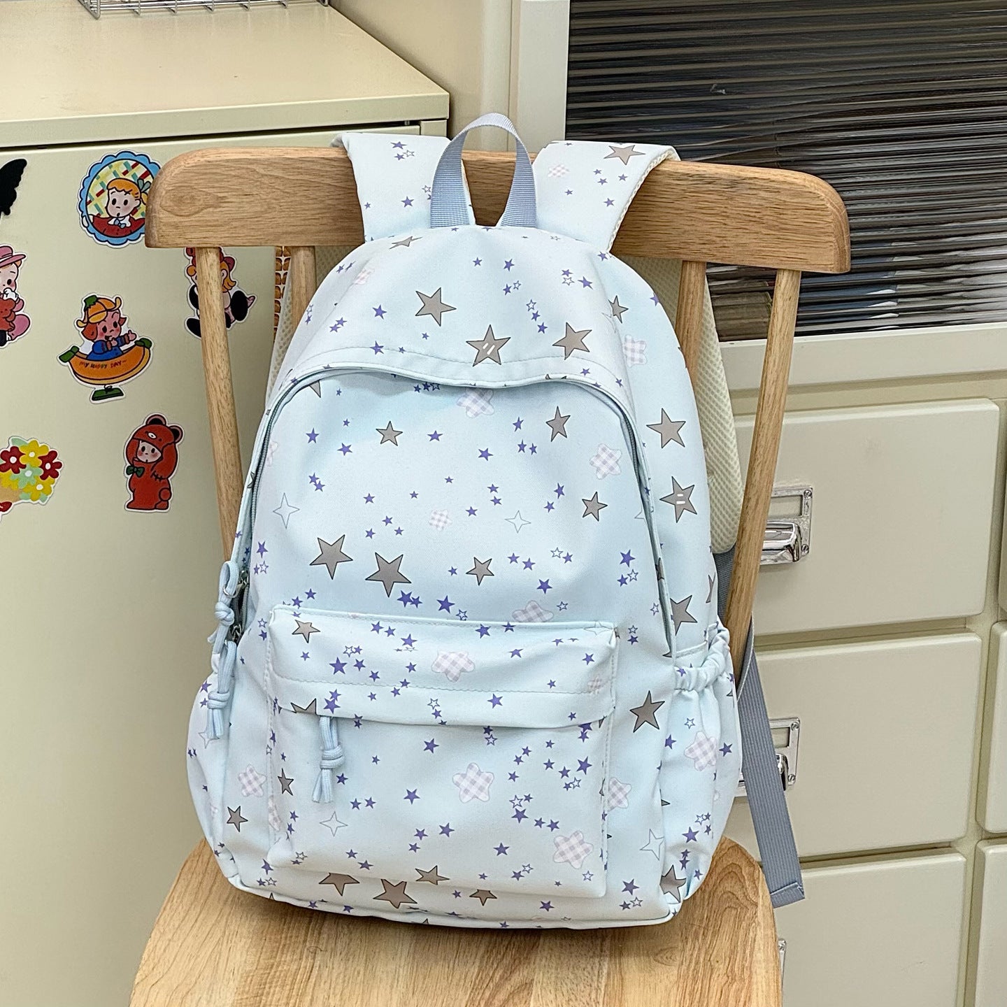 Stern-Print Freizeit-Rucksack Brehn