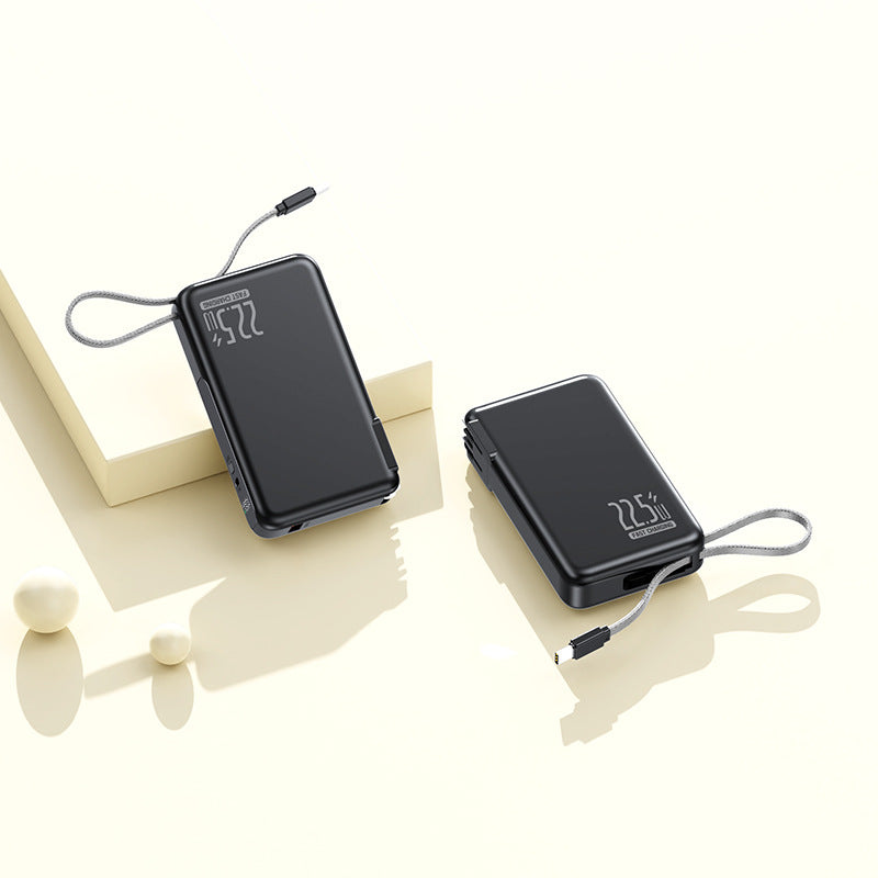 Powerbank mit Integrierter Schnellladefunktion und Digitaler Anzeige Brehn