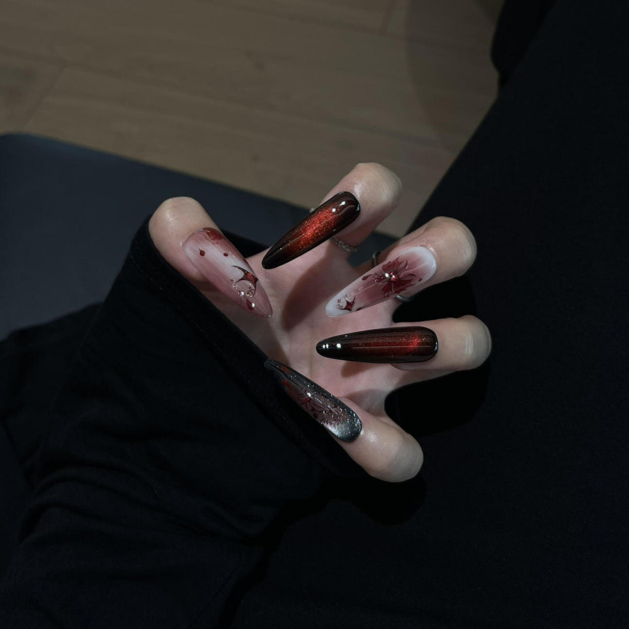 Glamouröse Nagelkunst mit Modernes Design Brehn