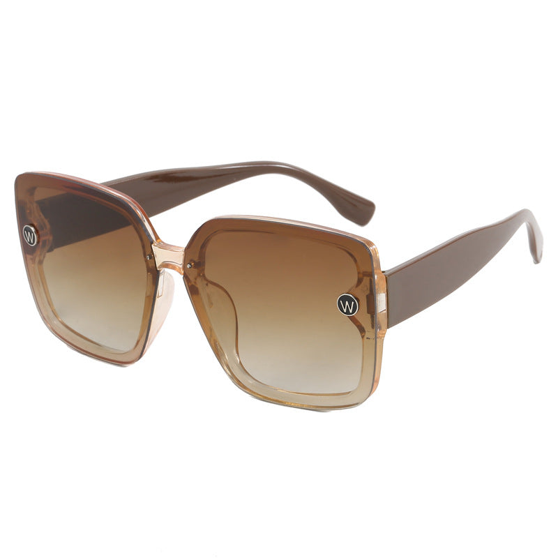 Damen modische quadratische Sonnenbrille mit extravagantem Design Brehn