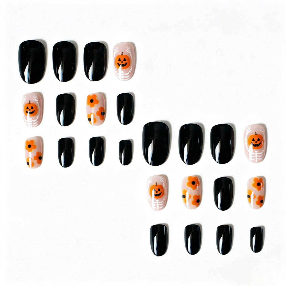 Halloween-Themen Kreatives Nagelkunst Set