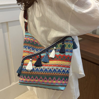 Bohemian gemusterte Slingtasche