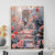Floral Garden Scene Wandkunst Brehn