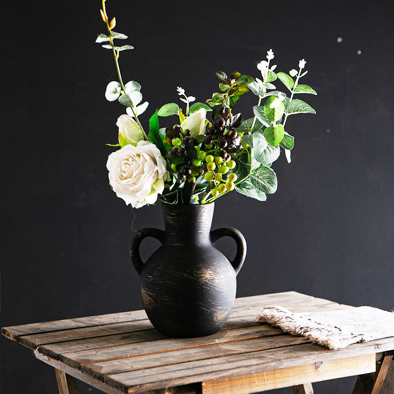 Kunsthandwerkliche Blumenvase Brehn