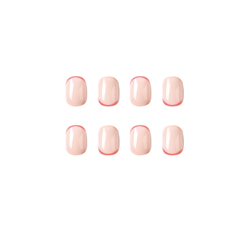 Kunstvolle Nagelverlängerungen mit Elegantem Farbverlauf und Moderne Akzente Brehn