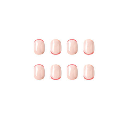 Kunstvolle Nagelverlängerungen mit Elegantem Farbverlauf und Moderne Akzente Brehn