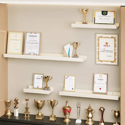 Wandmontierte Schwimmende Display-Regal Lackiertes Hochglanz-MDF