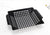Quadratischer Grillkorb mit Rundlochperforation, Hohem Rand und Seitlichen Griffen Brehn