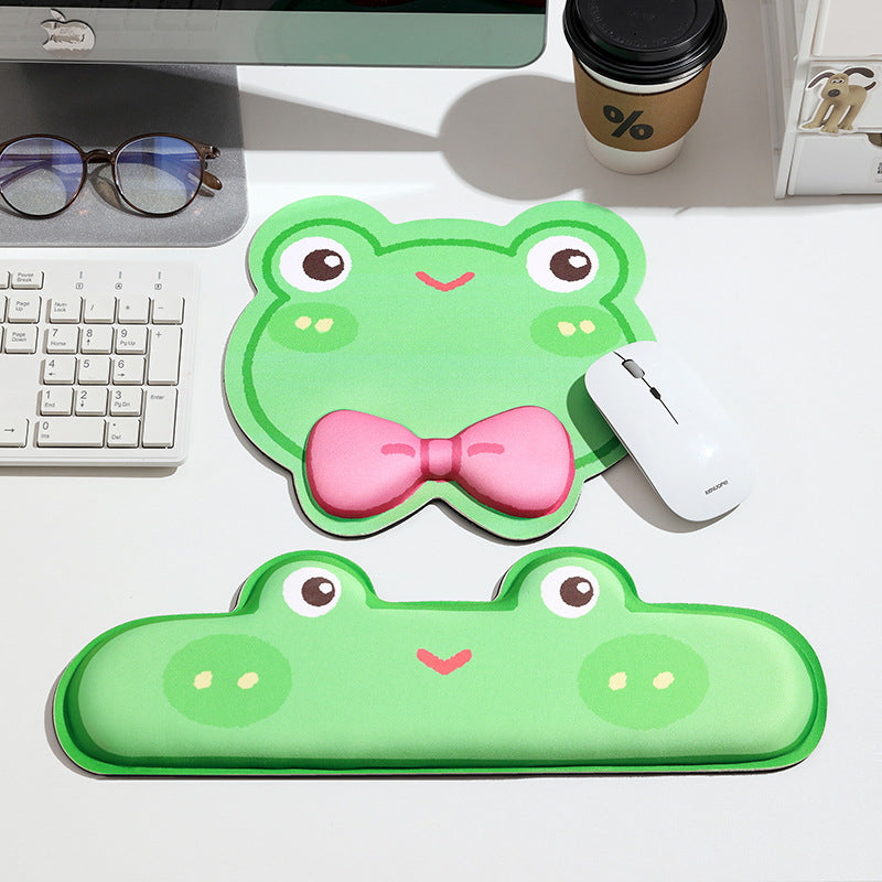 Spaß-Themen-Frosch-Design-Mauspad-Set
