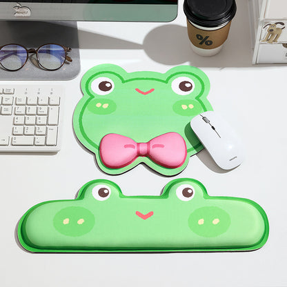 Spaß-Themen-Frosch-Design-Mauspad-Set