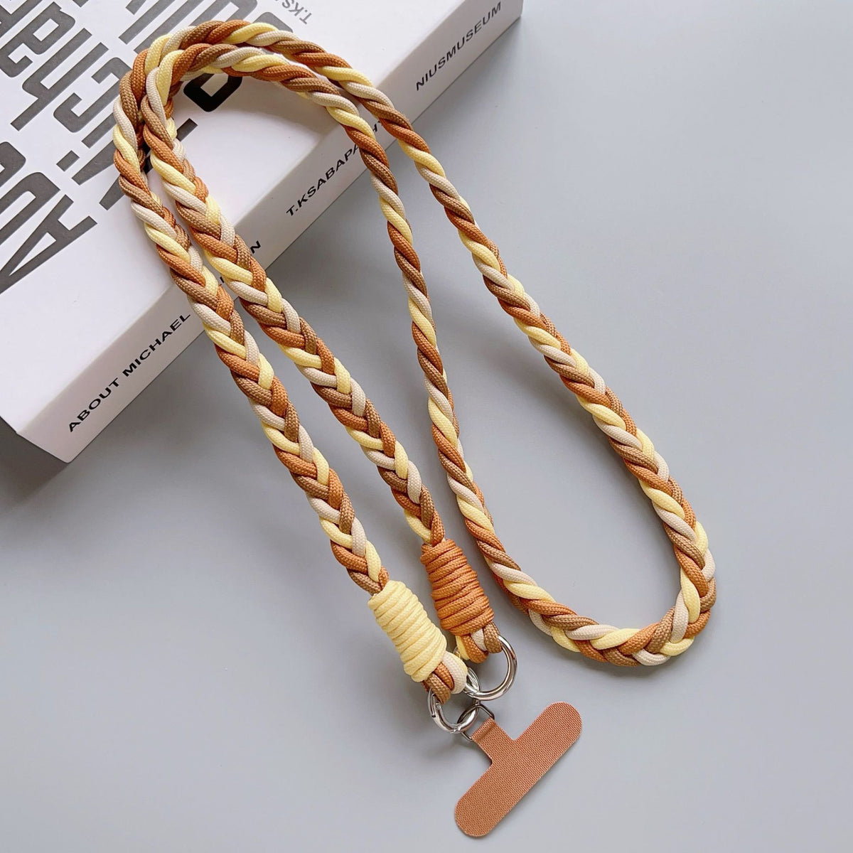 Multi-Color Geflochtene Brillenband Brehn