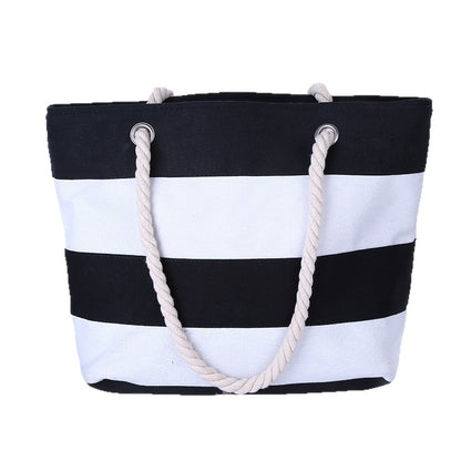 Große Segeltuch-Strandtasche Brehn