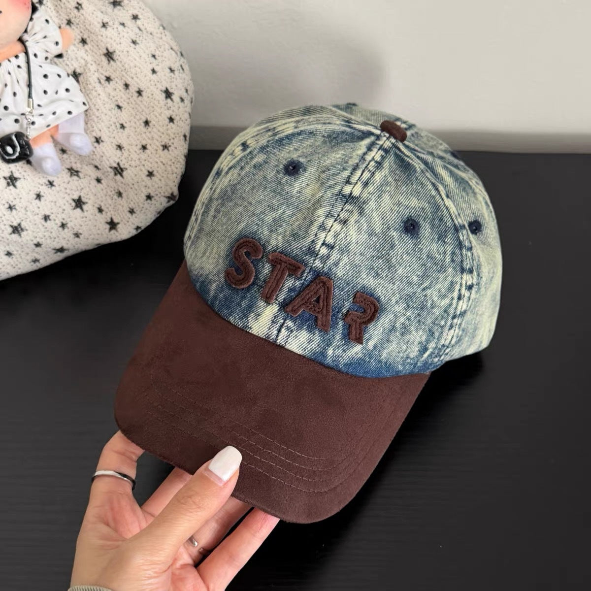 Trendy Freizeit Denim Cap
