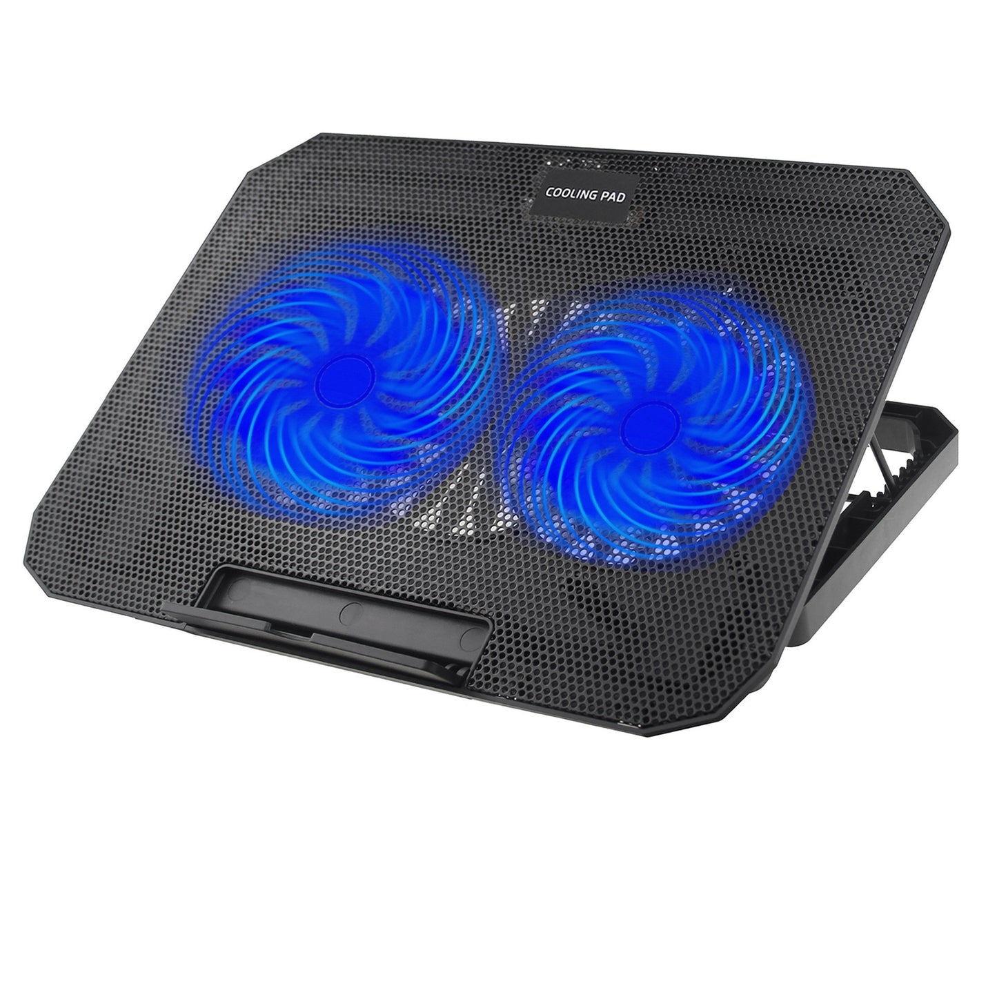 Laptop-Kühler mit Quattro Lüftern und Rgb-Beleuchtung Brehn