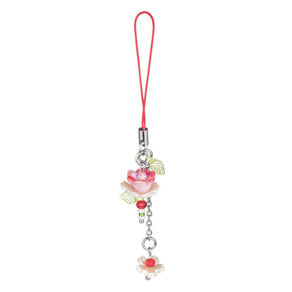 Dekorativer Floral Charm Schlüsselanhänger Brehn